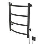 Полотенцесушитель MIXLINE CAPELLA  60х50 (таймер, 201 Вт, 4 перекладины) электрический ГРАФИТ