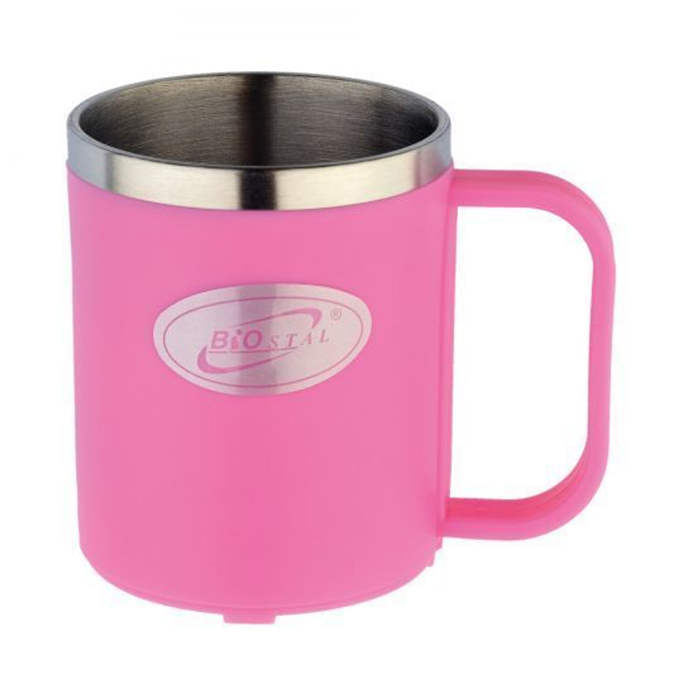 Кружка Biostal Flër (0,2 литра), розовая