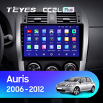 Teyes CC2L Plus 9" для Toyota Auris 2006-2012