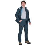 Куртка СИРИУС-СПЕЙС софтшелл морская волна