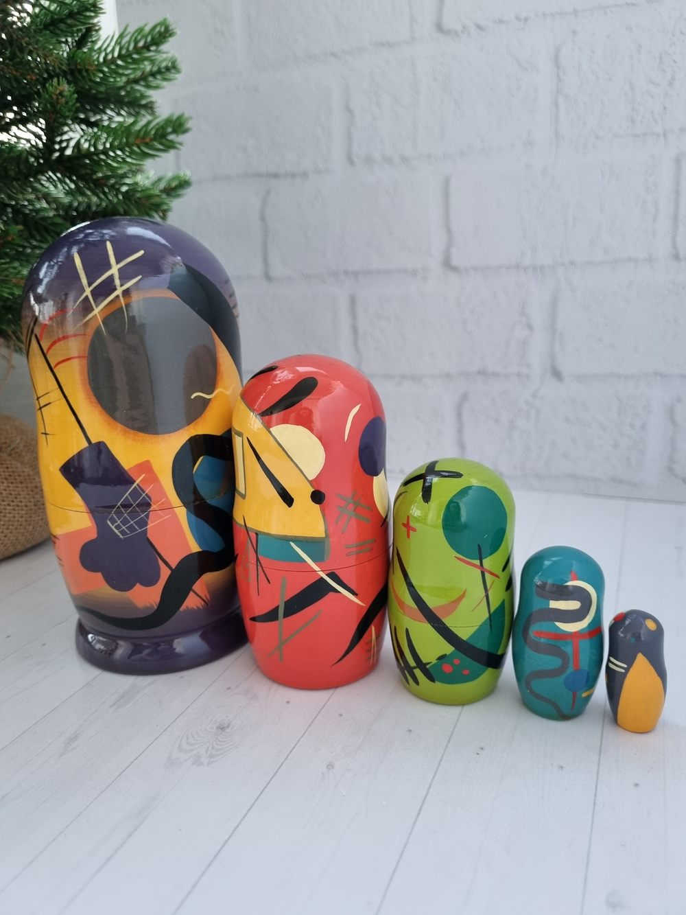 Матрёшка 5м 15см "Кандинский"