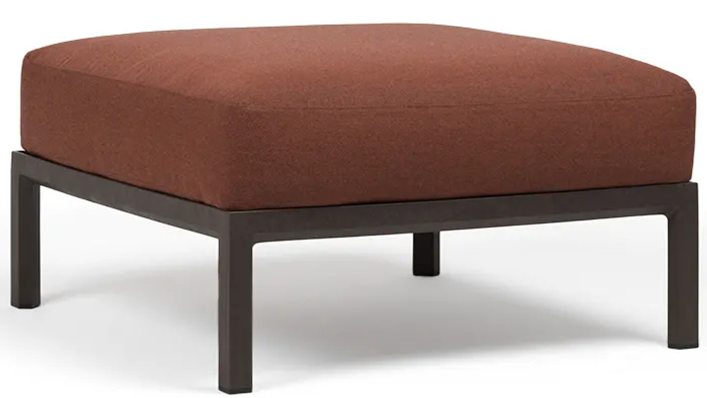 Пуф пластиковый с подушкой Nardi Maximo Pouf, терра, корица