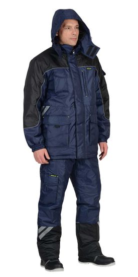 Костюм зимний "Сириус-Фотон" брюки (синий/черный)