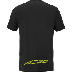 Теннисная футболка Babolat Aero Cotton - black/black