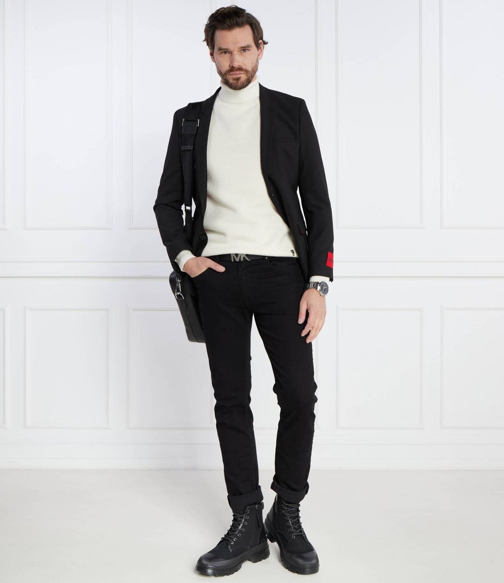 Хлопковый гольф Karl Lagerfeld - кремовый(655009 534399)