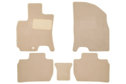 Коврики в салон для BAIC U5 2023-, седан, 5шт. (текстиль, бежевые) KLEVER0412500122112KH