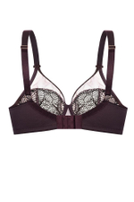 Бюстгальтер Daisy с мягкими чашками (Размер: 75D) (Цвет: сливовый)