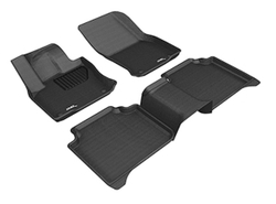 Коврики салона Sotra 3D Lux для Skoda Kodiaq 2017- (2 ряда сид.) черные. Артикул ST 74-00675