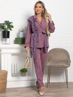 Костюм брючный Стилизация (нежно-розовый) К15332-4М LT Collection