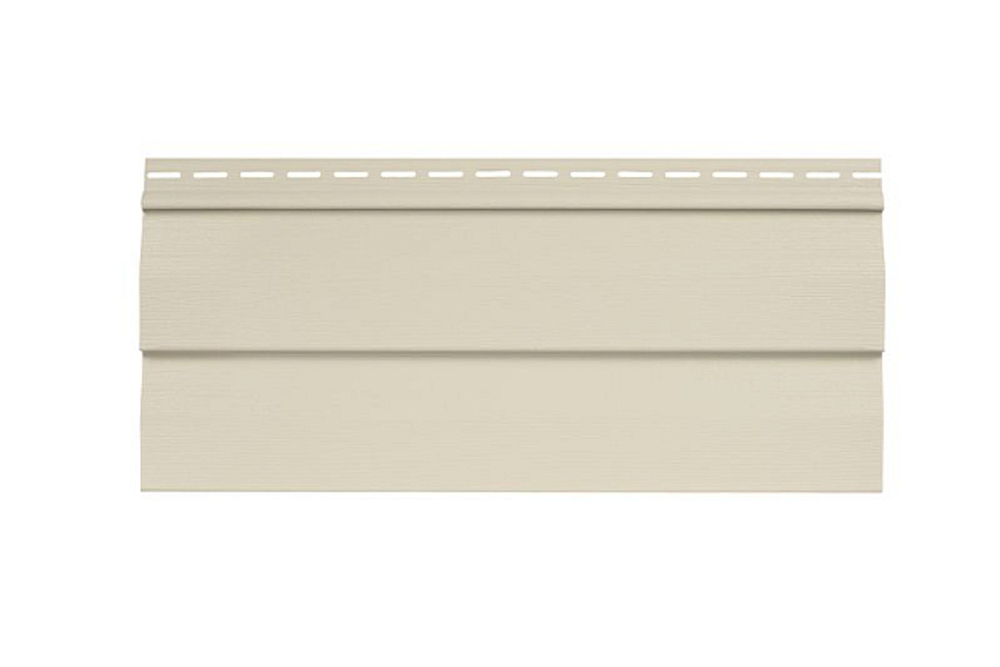 Сайдинг Tecos Premium+ Корабельный брус Ваниль 3660х230 мм