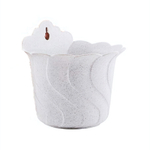 Кашпо "Хризантема" подвесное 0,75 л (мрам)