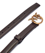 Кожаный ремень LOVE BERRY H2 Pinko - коричневый(100143 A0F1)