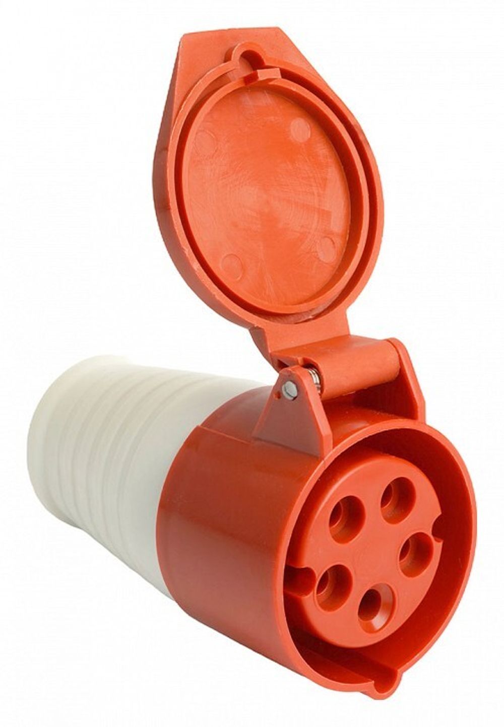 Розетка переносная разборная с заземлением и крышкой Stekker RST 49441