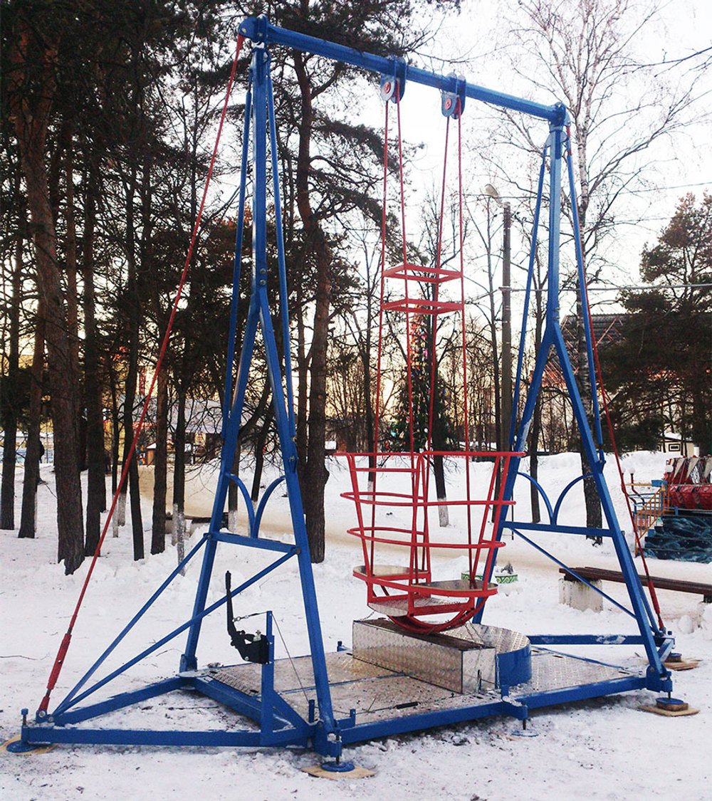 Качели «ЛОДОЧКА» 1 Секция