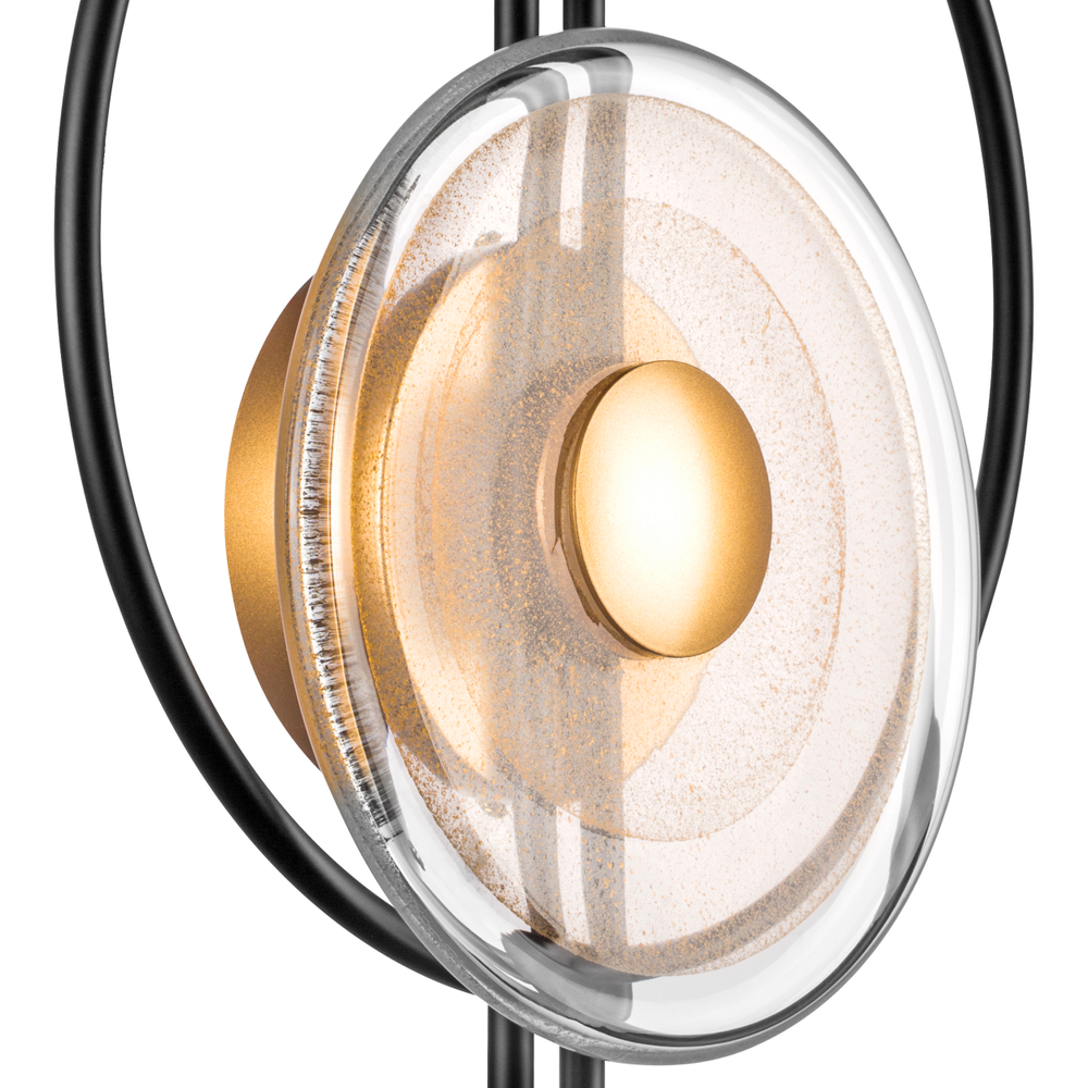 609622 Бра ERICA 5W LED 110LM G ЧЕРНЫЙ/ЗОЛОТО 3000K