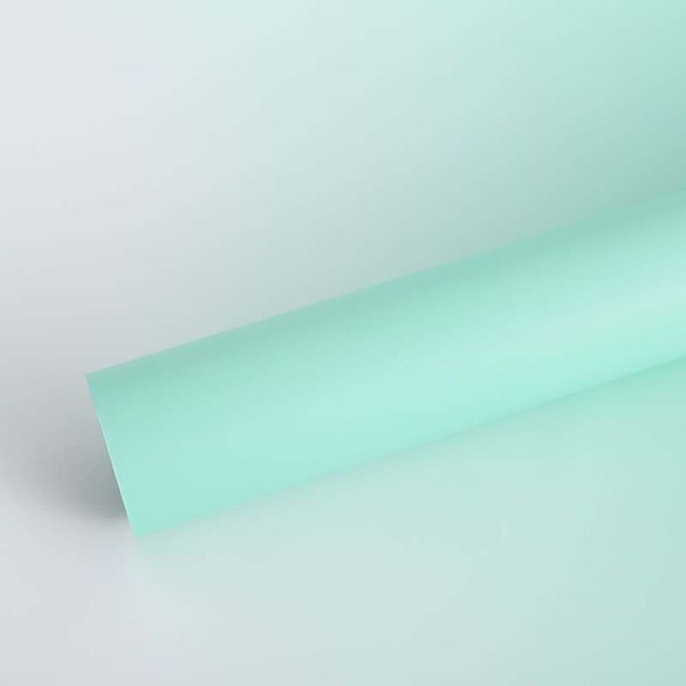 Пленка матовая &quot;Флора&quot; 58cм*10м ЗЕЛЕНЫЙ