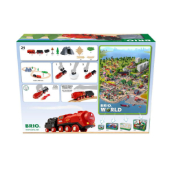 BRIO 36017 «Набор с паровозом на батарейках, 24 детали» 36017 — фото 10