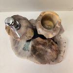 Набор из окаменелого дерева 4 предм Fossil Set NF-63299 поднос 149