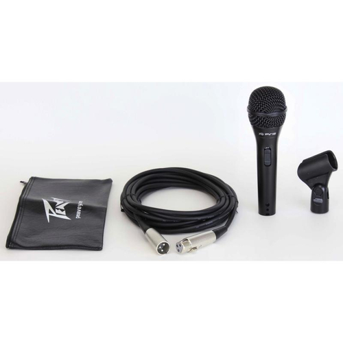 Peavey PVi 2 Black Microphone - XLR cable