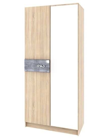 дуб сонома / дуб шале серебро