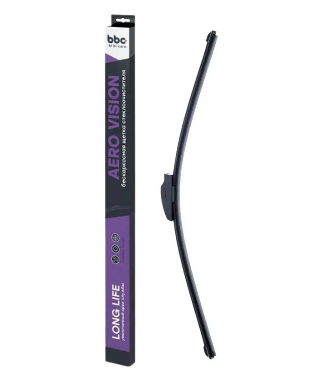 ЩЕТКА СТЕКЛООЧИСТИТЕЛЯ BIBICARE БЕСКАРКАСНАЯ 500ММ 4905