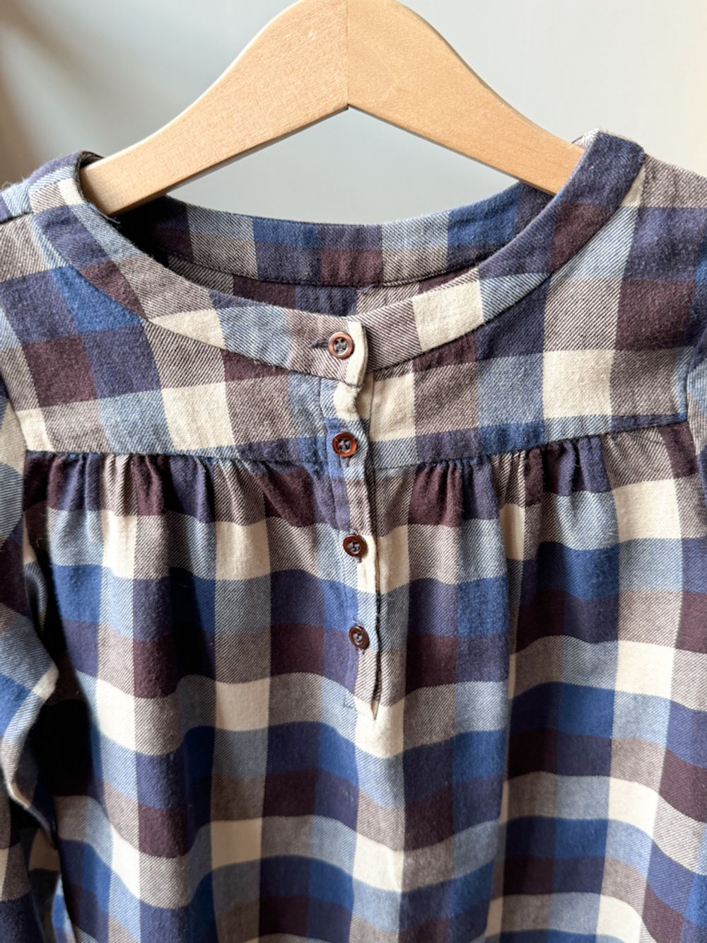 Фланелевая блузка Bonpoint, 128