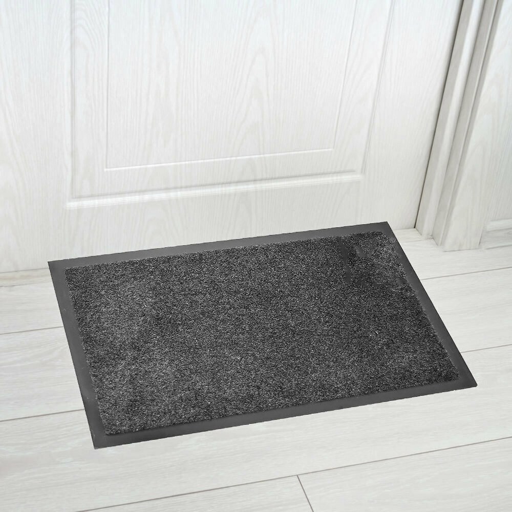 Коврик 40*60см влаговпитывающий, темно-серый