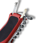 Нож перочинный Victorinox RangerGrip 68 (0.9553.C) 130мм 11функций красный/черный