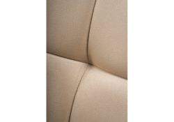 Стул на металлокаркасе Челси велюр бежевый / белый