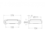 Мыльница RAMON SOLER SOP02OC золото