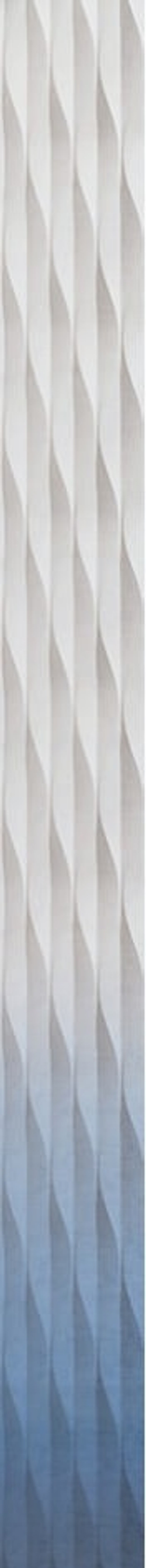 Панель ПВХ 3D Starline Голубые маки фон 2700х250 мм