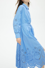 Платье-рубашка broderie anglaise