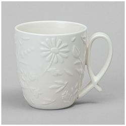 НАБОР КРУЖЕК LEFARD "FLOWERS STORY" НА ДЕРЕВ. ПОДСТАВКЕ 4 ШТ. 11*8*9,5 СМ 275 МЛ