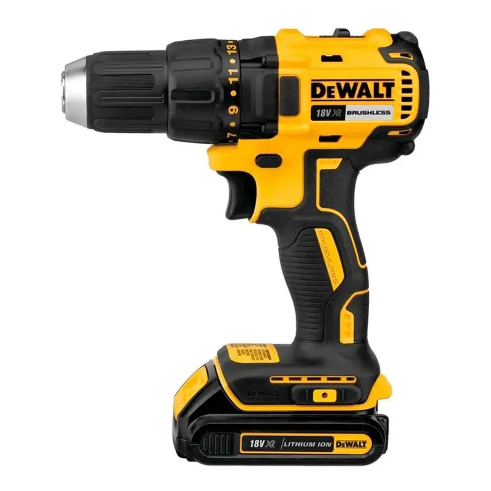 DeWalt DCD777D2T беcщеточная дрель-шуруповерт (2 x 2 Ач, ЗУ)