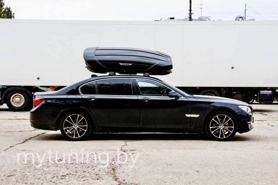 Автобокс Broomer Venture LS (450 л.)  АБС/ПММА (Черный глянец)