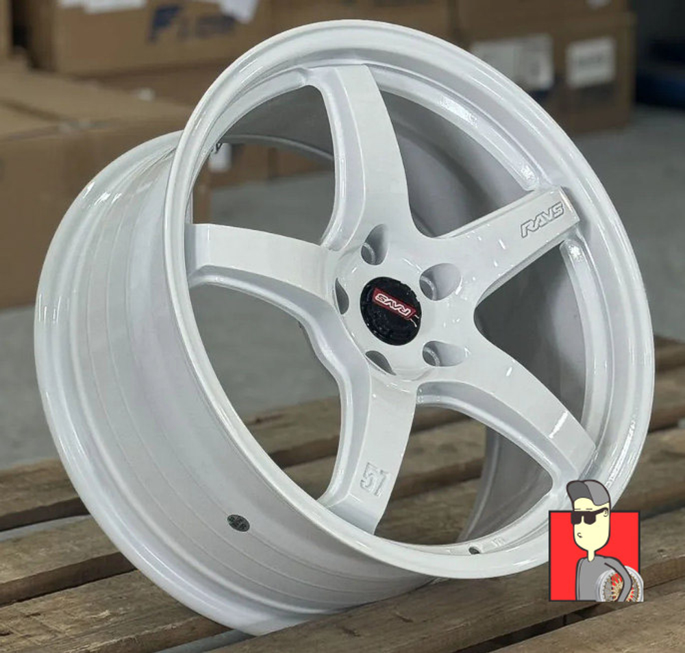 Комплект дисков Rays Gram Lights 57CR 18x8.5 et35 5x114.3