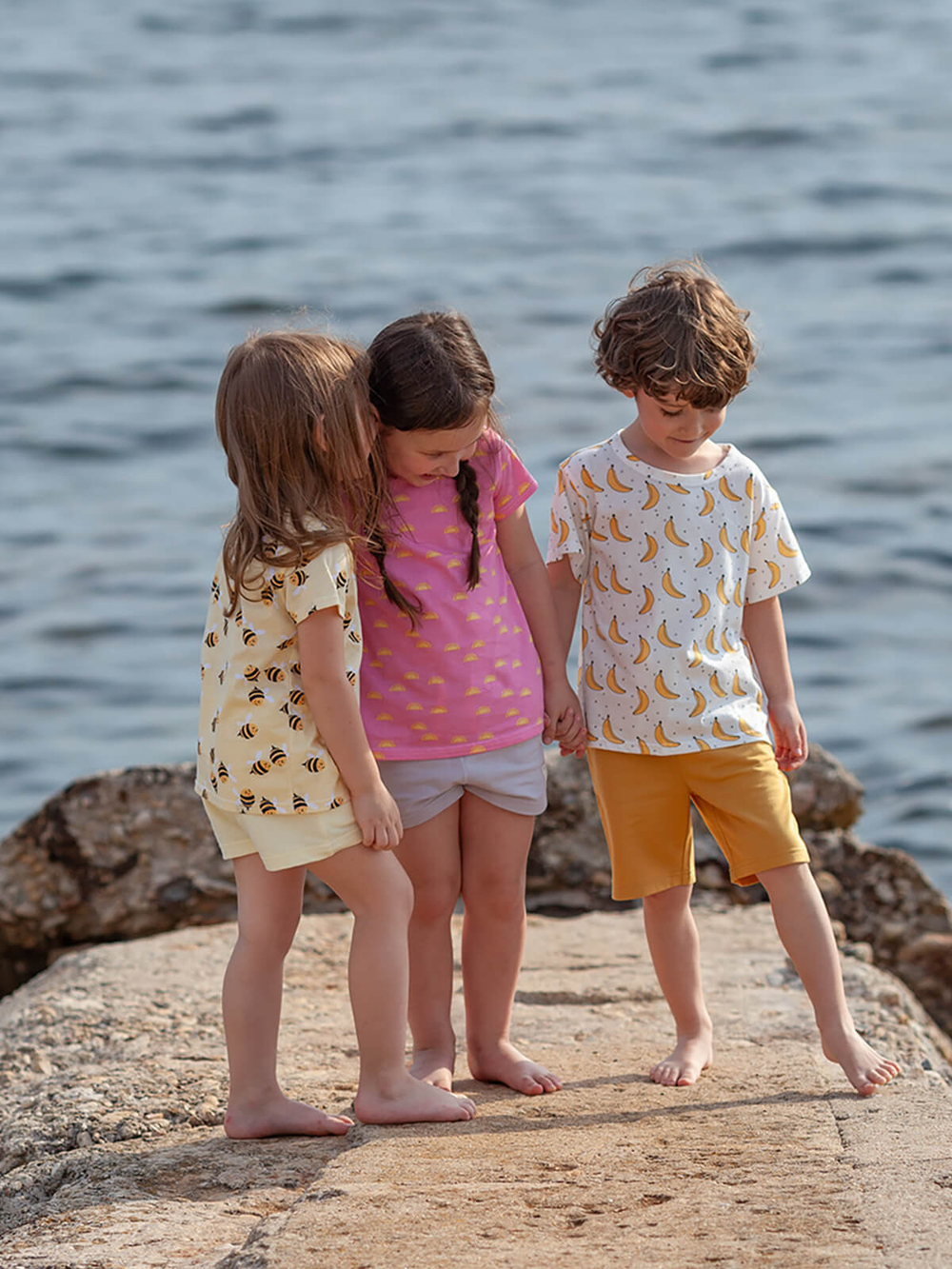 Шорты Mjölk Blue Shadow/Light Yellow, сет 2 шт.