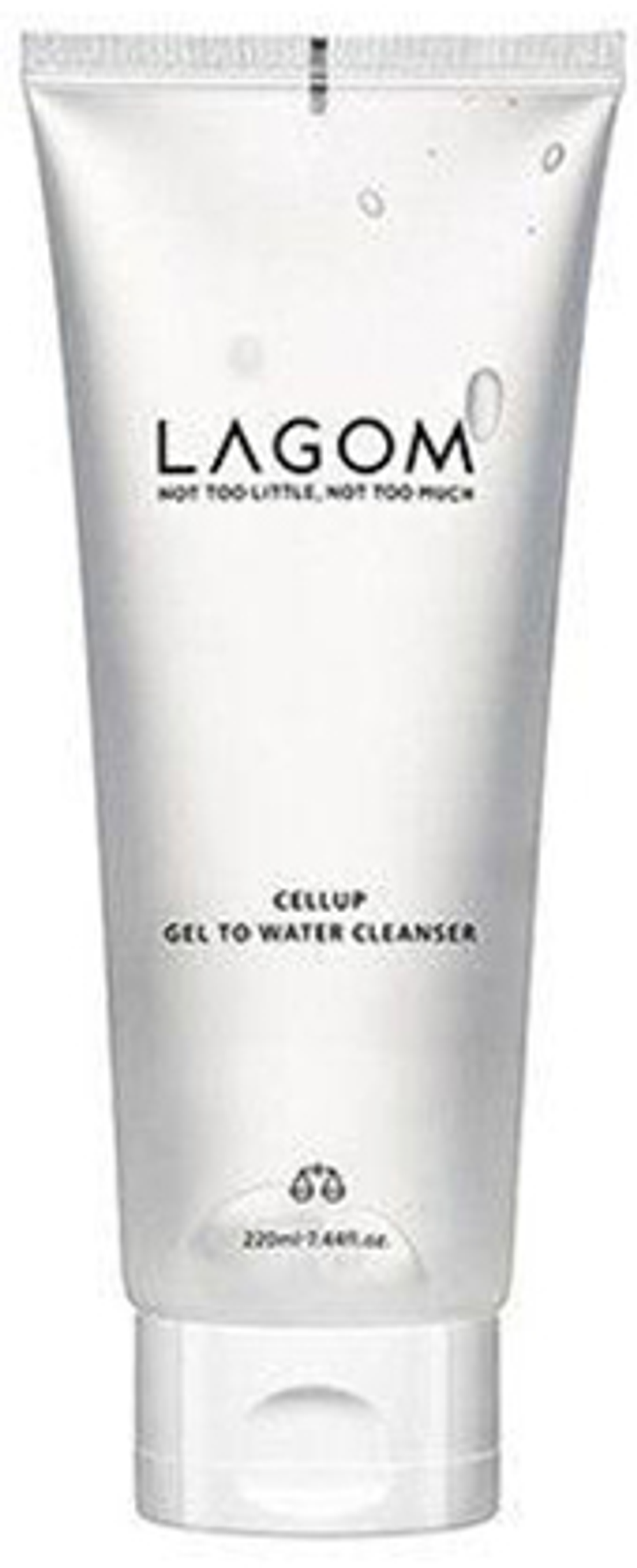 LAGOM Cellup Gel to Water Cleanser очищающий гель для умывания 220мл