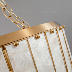 Люстра Cloyd PUARO C5 / Ø52 см - латунь (арт.11620)