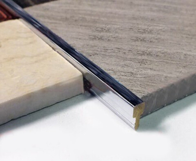 Латунный хромированный профиль LPT-05