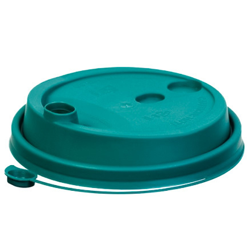 Крышка с питейником закрыв носик d-90 (1000шт) Зеленая (ВЗЛП)