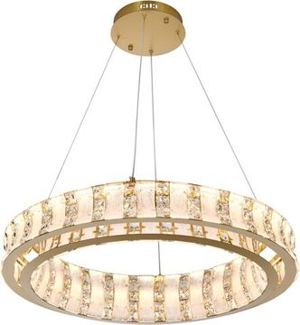 Люстра подвесная LED 100W 3000К-6000К 4037/03/08P золото Magnelli Stilfort