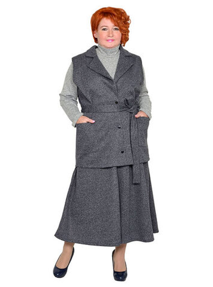 Жилет из костюмной ткани Орлеан