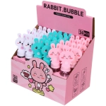 Мыльные пузыри «Зайчонок», 15 см, 40 мл, цвет микс