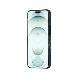 Чехол Pitaka Fusion Weaving MagEZ Case 4 для iPhone 15 Pro Milky Way Galaxy