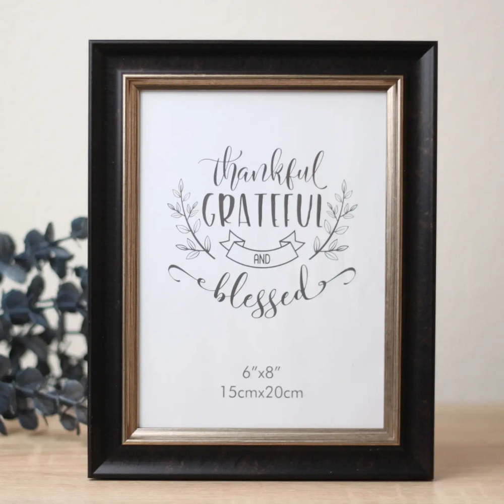 Фоторамка 15*20см «Милан» черный, пластик