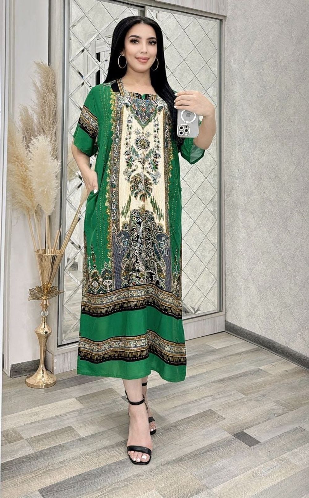 Платье Узб ШТАПЕЛЬ Кингсайз