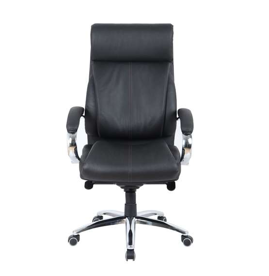 Офисное кресло Chairman CH423 кожа, черный