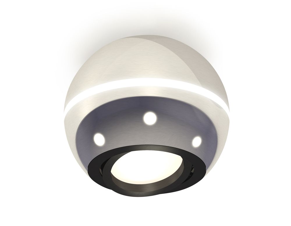 Ambrella Комплект накладного поворотного светильника с дополнительной подсветкой MR16 Накладные XS1104010