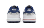 [TD Baby] NBA x Nike Dunk Low EMB retro Casual sneakers gray, white and blue low-cut Brooklyn Nets NBA 75th anniversary